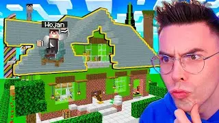 TAJNA BAZA na DACHU PALIONA w Minecraft!