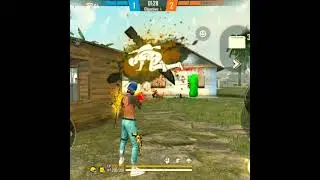 1 vs 4 Free Fire Custom Match #Shorts #shortvideo