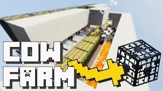 Minecraft: Cow & Sheep Farm with Spawner [Tutorial]