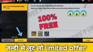 #satrugaming free fire free rewards lelo ( second video )