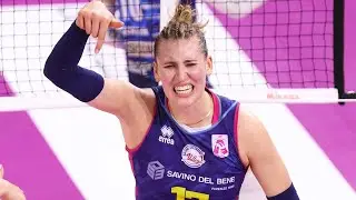 34 POINTS! KATE ANTROPOVA ON FIRE in Game-2 Final Scudetto Scandicci-Conegliano | Lega Volley 23/24