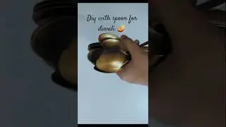 #spoon diy #diwali #ytshorts ✨✨