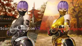 Dead or Alive 6 Scorpion Fantom vs My Friend (Back Turned Legend)
