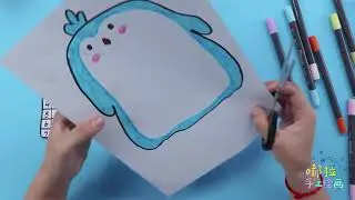 【嘟拉手工绘画】可以更换背景的课表