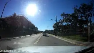 SJCAM SJ5000 Dash Cam Quality -- Daytona Beach, Florida. MMB area.