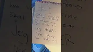 Jeg vet ikke hva videoene mine skal handle om😱Skriv i kommentar feltet om du har forslag 😏