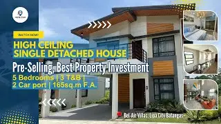 House Tour: Beautiful Modern Zen-Inspired High Ceiling Single Detached House at Bel Air Villas Lipa