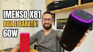Imenso x81 Caixa de Som Bluetooth Boa e Barata