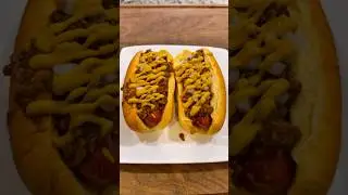 Detroit style coney dog!!