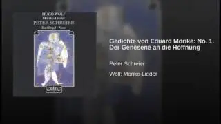 Gedichte von Eduard M&ouml;rike: No. 1. Der Genesene an die Hoffnung