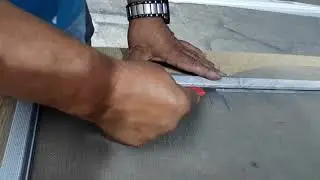 Como fazer uma tela mosquiteira.