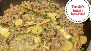 How to make Hmong Pork with Ginger and Lemon Grass Dish