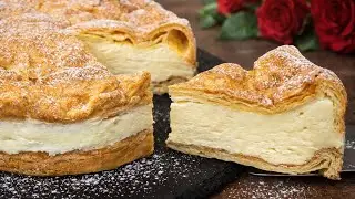 Знаменитый польский кремовый торт! Самый вкусный и простой рецепт торта 🎂