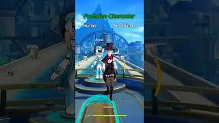 Genshin Impact human and non human characters #genshinimpact #shortsfeed #trending