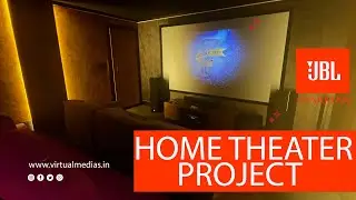 9.1.4 Dolby Atmos 13 Channel Home Theater Tour! | Denon AVR-X4800H|RGB Fiber Optic Star Ceiling