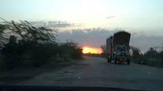 Sargodha-Bhalwal Road, Sunrise 2017 | Punjab, Pakistan 🇵🇰