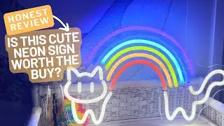 Is This Cute Neon Sign REALLY Worth The Buy? #amazoninfluencer #ad