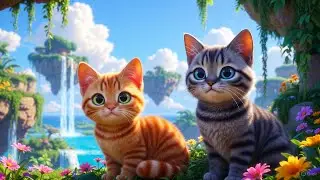 Kitten&rsquo;s First Bird Watch &bull; Learning with Mama Cat 🐱🐦👀