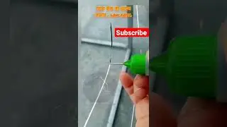 Glass crack damage treatment #shorts #hpdynamic
