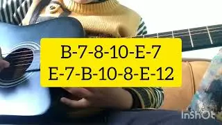 Janam Janam Single String And Multi String On Guitar Tabs /Lesson #THE ACOUSTIC