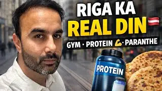 Riga Vlog 🇱🇻 | Doston Se Mulaqat, Aloo Ke Paranthe 🫓, Gym Membership & City Walk