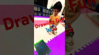 Let&rsquo;s draw big and small 🦋 with Ramansh #shortsfeed #shorts