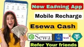 New Ea#ning App for Student ||Online Earning in Nepal ||Mobile Recharge and Esewa ||Tech Gayna Nepal
