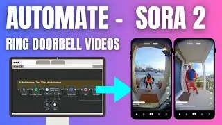 🎬 Automate Viral Ring Doorbell AI Videos with Sora 2 + n8n (Full Workflow Tutorial!)