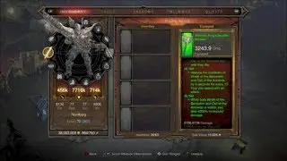Diablo III - Barbarian Immortal King's Call Armor Build and Greater Rift Test
