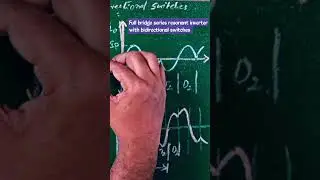 Full bridge series resonant inverter with bidirectional switches #youtube #youtubeshorts #shorts