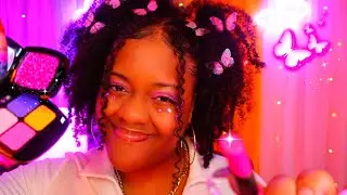 ASMR 🌺✨Doing Your Makeup With Fake Products💄🎀✨(Layered Sounds, Shady/Rude Makeup Role-Play 🙄)