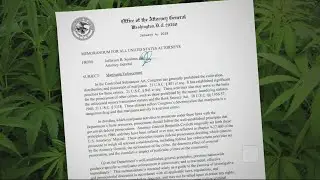 Department of Justice marijuana crackdown