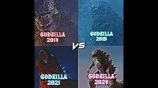 2014 Godzilla vs. 2019 Godzilla vs. 2021 Godzilla vs. 2024 Godzilla