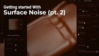 ZBrush for iPad - Surface Noise 2