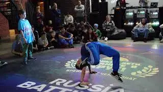 breakdance kids - bboy Алеша vs Lil Kirill - ВДВ круг | Russia Battle Pro 2018