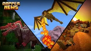 DAPPER NEWS || ICE AND FIRE 2!! BETA DO ANCIENT NATURE & NOVO MOD DE JURASSIC PARK!!
