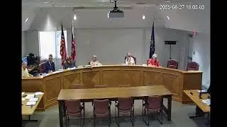 Town of Newburgh Council Meeting 8.27.2025