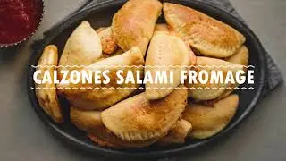 Calzone salami fromage | Recette | Stefano Faita