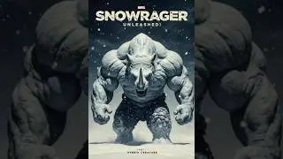 Before & After: Snow Hulk Rhino Hybrid! ❄️🦏💪 Unbelievable AI Fusion