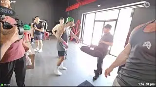 Fans prank FOUSEY at BRADLEY MARTYNS gym