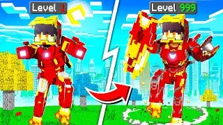 Upgrading IRON MAN in Minecraft! (STRONG)