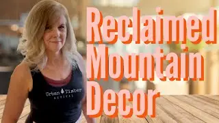 DIY Wood Mountain Wall Decor Art