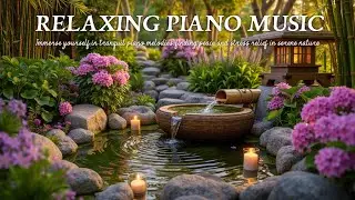 Tranquil Piano Music for Deep Relaxation 🌸 Soothing Ambience, Nature Sounds, Stress Relief Piano
