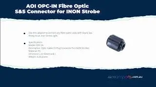 AOI OPC IN Fibre Optic S&S Connector for INON Strobe