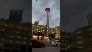 Calgary Tower#calgary #calgaryvlogs #calgaryalbertacanada 😍😍