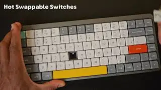 NuPhy Air75 V2 QMK/VIA Gateron Cowberry Switches