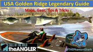 Golden Ridge USA LEGENDARY FISH GUIDE Goldstein Big Larry Sidewinder Call of the Wild: The Angler