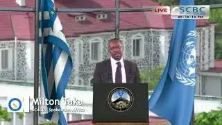 Mr. Milton Taka SCACUF spokesperson for Africa  22/08/2017Edition