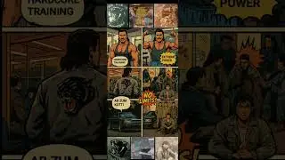 BERLIN BLACK PANTHERS COMIC STYLE
