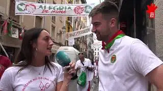 SAN FERMINAK 2024 I MUGIMENDU FEMINISTAREN PRENTSAURREKO ETA PEÑETAKO GIROA